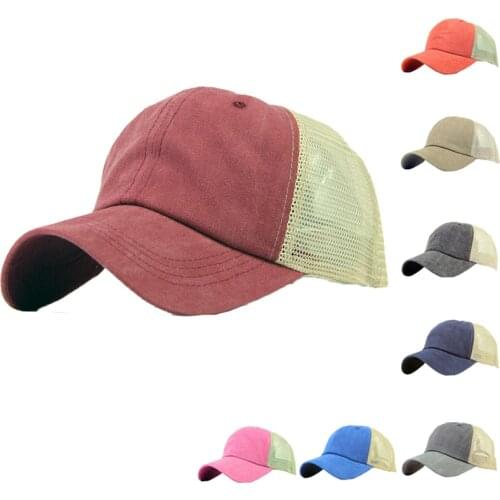 Men Sports шапка Women Mesh Caps Unisex Spring Summer Outdoor Baseball Sun Hats Snapback Girls Breathable Gorras для женщин