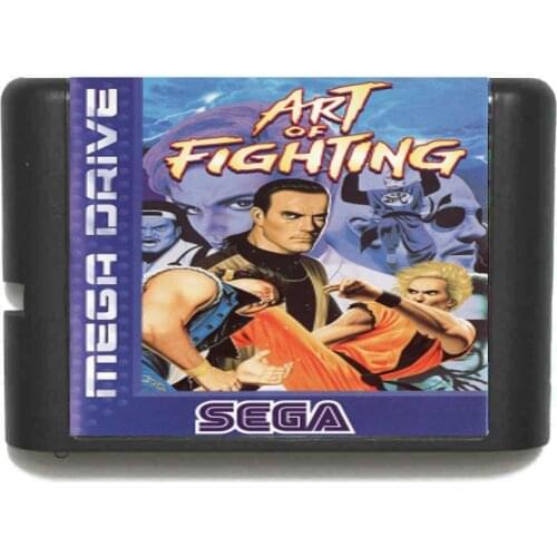 Art of Fighting NTSC-USA 16 bit MD Game Card For Sega Mega Drive For Genesis