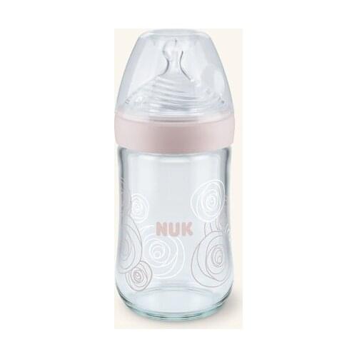 BIBERON CRISTAL SILICONA NUK NATURE SENSE 1M 240 ML