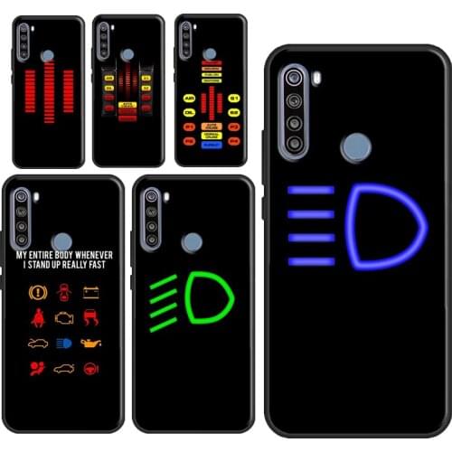 Car Dashboard Graphic Phone Case for Xiaomi Redmi Note 10 Pro 9 8 Redmi 9 9T 9C 9A 8A 7A K40 Note 9S 8T Cover