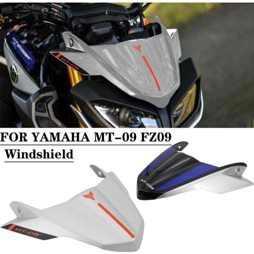 FOR YAMAHA MT-09 MT09 FZ09 2017-2020 Motorcycle Accessories Front Windscreen Air Deflector Windshield