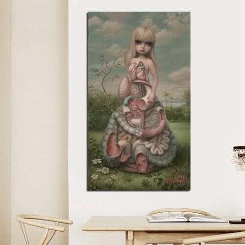 Mark Rydenes Anatomia Canvas Posters Prints Wall Art Painting Oil Decorative Picture Modern Bedroom Home Decoration Framework HD