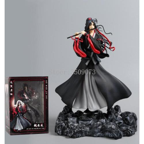 Mo Dao Zu Shi Anime Figure Wei Wuxian Yi Ling Lao Zu Action Figure Wei Wuxian Lan Wangji Figurine Collection Model Doll Gift