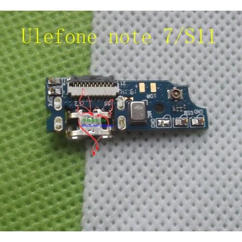 Original ulefone note 7 S11 board Phone Charger Port Dock Charging USB Slot