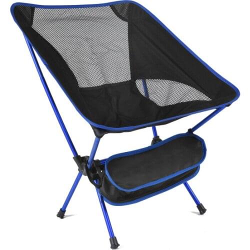 Camping Folding Chair Max Load 150kg Portable Lightweight Chair For Office Home Hiking Picnic BBQ Beach Outdoor Fishing Chairs