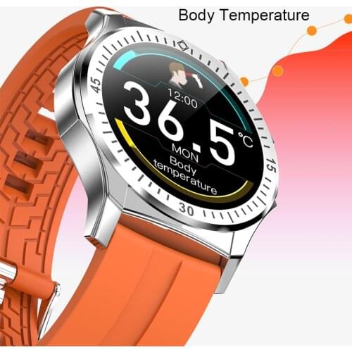 New Multiple Smart Watches Mens Body Temperature Measurement Heart Rate Monitor Fitness Tracker Sport Smartwatch Man watch IP67