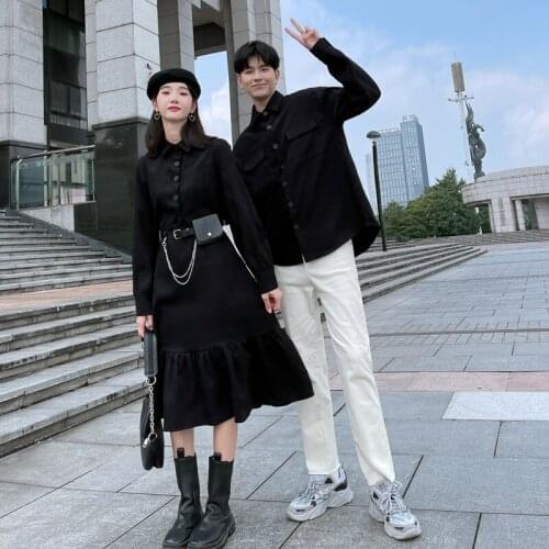 Make video on the new dress mens shirts and sweethearts outfit couples clothes couples clothing