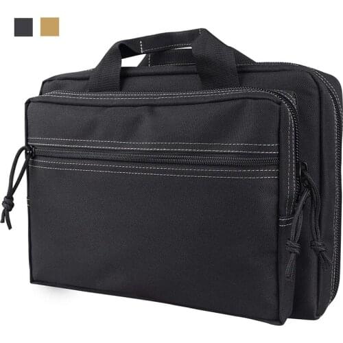 YXTC Range Bag, Nylon Pistol Bag for Hanguns for Shooting with Lockable Zipper