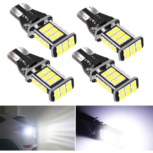 High Power T15 LED No Error Back Up Reverse Light Bulb for Toyota RAV4 2018 CH-R CHR 2019 Corolla Camry Yaris Tail Signal Lamp