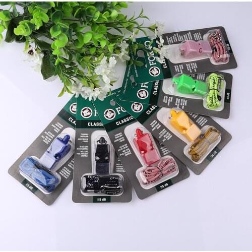 New Arrival FOX40 SHARX Whistle Seedless Plastic Whistle Professional Referee Basketball Soccer Whistle