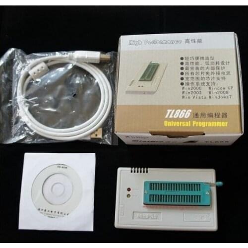 USB MiniPro TL866CS Universal BIOS Programmer EEPROM FLASH 8051 AVR GAL PIC SPI