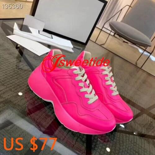 New Styles Women Breathable Walking bottom Thick Casual Shoes high quality Casual outdoor Genuine Leather low Platform Shoes