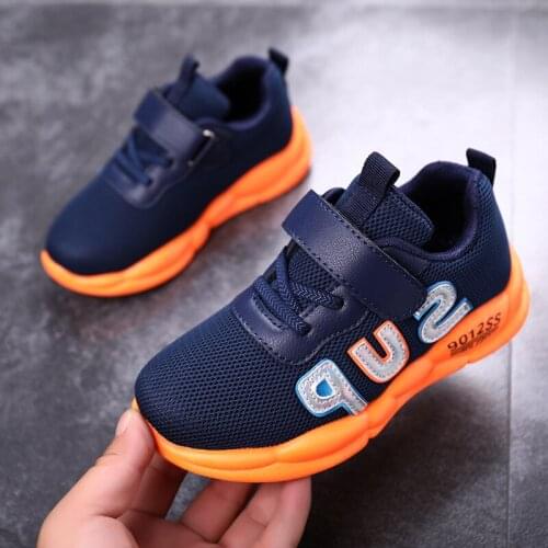 2020 Spring/autumn Children Sneakers Fashion Girls Sport Shoes Brand Breathable Casual Kids Shoes Running Boys Sneakers Eur27-38