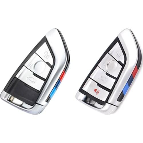 3/4 Buttons Remote Key Shell Case FOB For BMW X5 F15 X6 F16 G30 7 Series G11 X1 F48 F39 Accessories Car Styling