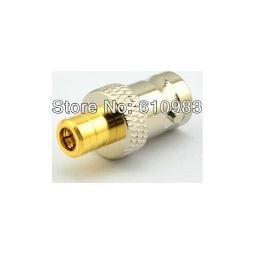 5pieces/lot) BNC-SMB Connector BNC Female Jack to SMB Female Jack connector adapter straight
