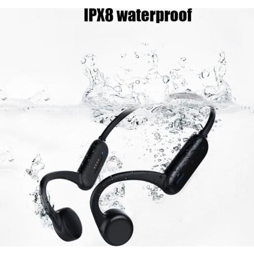 2021 Bone Conduction Headset Tws Headphones Bluetooth Wireless IPX8 Sports Waterproof Smart technology Earphones for Cellphone