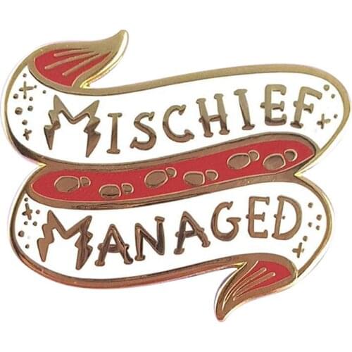 Mischief Managed Lapel Pin