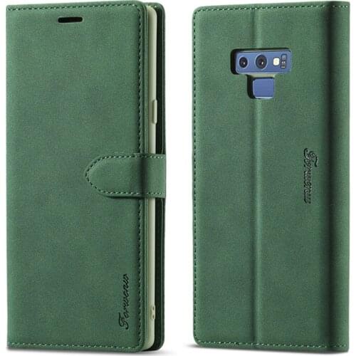 For Funda Samsung Note 9 Case Leather Vintage Phone Case On Samsung Galaxy Note 9 Case Flip 360 Magnetic Wallet Cover Note9 Case