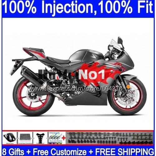 Injection OEM For SUZUKI GSXR1000 L7 L8 GSXR 1000 2017 2018 2019 116MC.13 GSXR-1000 K17 GSX-R1000 17 18 19 Fairing flat grey hot