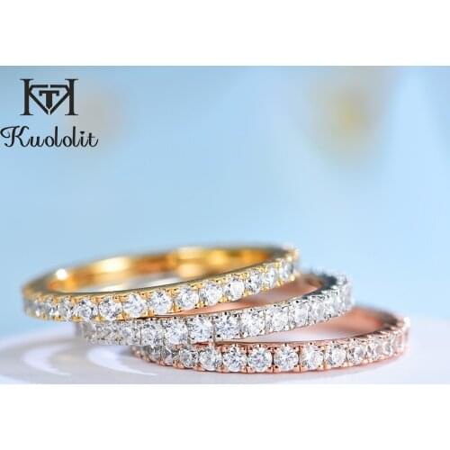 Kuololit Rings With Cubic Zirkonia For Women