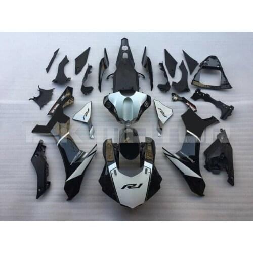 NEW ABS Motorcycle Injection complete Fairings Kits Fit For YAMAHA YZF-R1 R1 2015 2016 2017 2018 2019 Body set black white cool