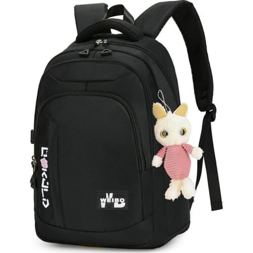 Solid Color Primary Middle High School Bag Backpack Elementary Girls Bookbag Rucksack Infantial Mochilas Casual Daypack Satchels
