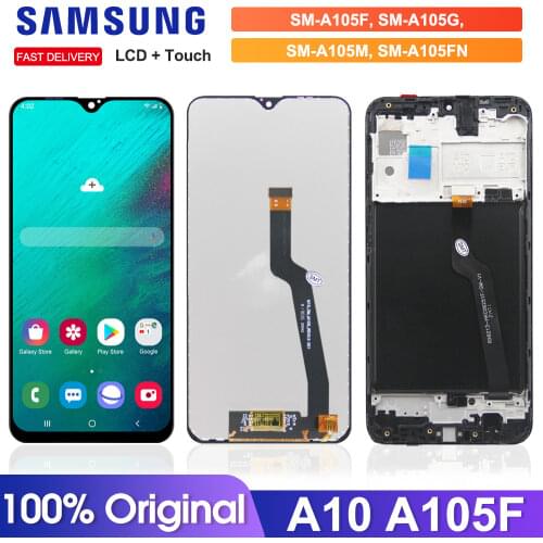 6.2'' Original LCD For Samsung Galaxy A10 A105 A105F SM-A105F LCD Display Touch Screen Digitizer Assembly For Samsung M10 LCD