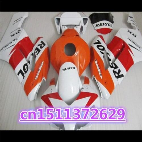 REPSOL black white red Yellow for CBR1000RR 2004 2005 CBR1000 RR Kit Fairing 04 05