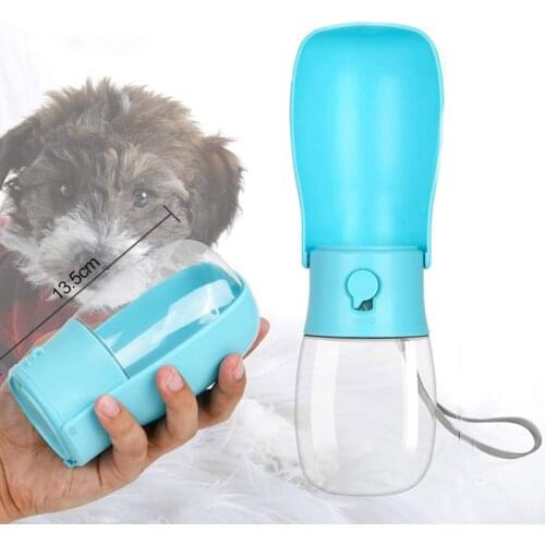 280ml Outdoor Folding Pet Dog Water BottleTravel Portable Dog Bowl For Puppy Cat Drinking Pet Water Dispenser Bottle Supplies