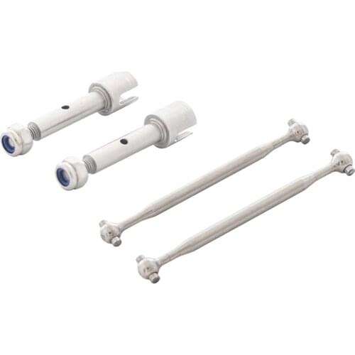 Steel Metal Rear Drive Shaft Wheel Axle Cup Dog Bone for Losi 1/18 Mini-T 2.0 2WD Stadium RC Truck Car Upgrade Parts