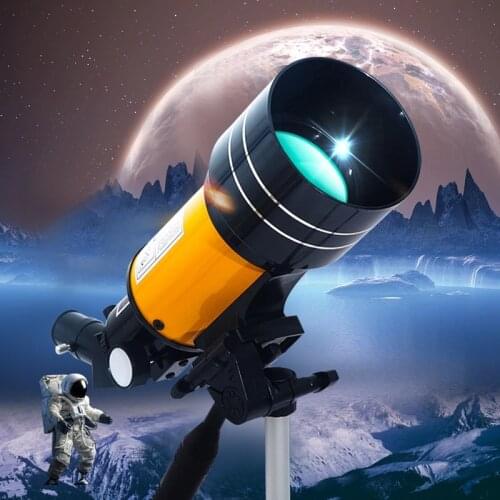 Professional Astronomical Telescope 150X Zoom HD Powerful Portable Tripod Backpack Gift Night Vision Deep Space Star View Moon