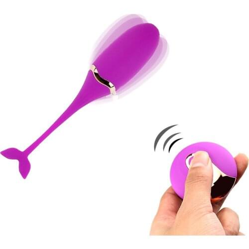 USB Chargable Wireless Vibrating Egg Remote Control Vibrators Sex Toys Erotic Women Exercise Vaginal Kegel Ball G-spot Massage