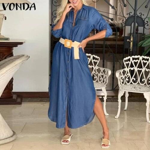 VONDA Womens Denim Shirts