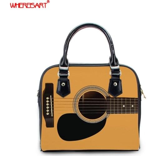WHEREISART Women's Black Bags