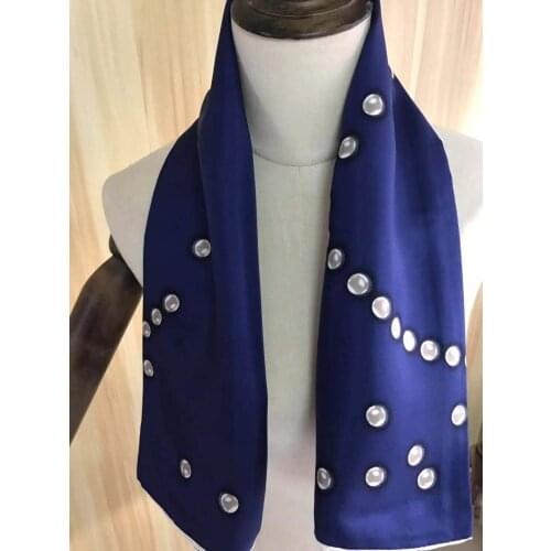 2020 new arrival fashion brand classic pattern 100% silk scarf 90*90 cm square shawl twill wrap for women free shipping