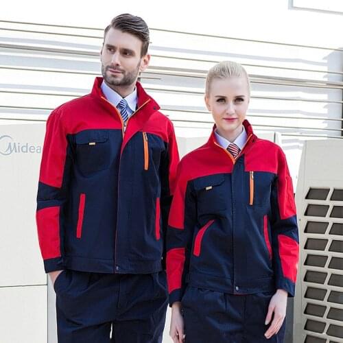 2020 Autumn Long-sleeved Coveralls Working Clothing For Men Women Custom Machine Electrician Factory Workshop Car Repair Uniform