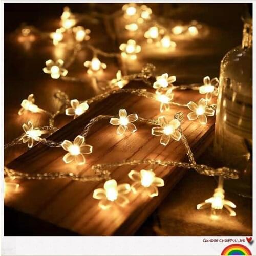 3M Rose Fairy Lights for Room Christmas Holiday Garden Decorations Bedroom Decor Romantic String Lights Led Stars Led Lights