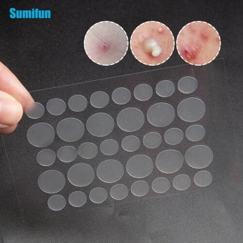 36pcs Acne Patch Invisible Acne Removal Pimple Treatments Sticker Anti-Acne Blackhead Fast Healing Pain Relieving Skin Care