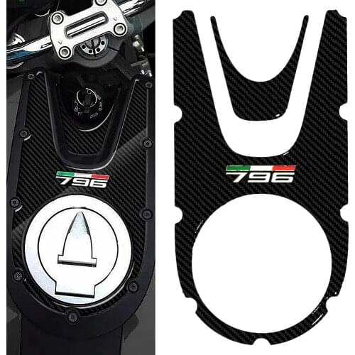3D Carbon-Look Motorcycle Tank Pad Protector Case for Ducati Monster 796 2008 2009 2010 2011 2012 2013 2014