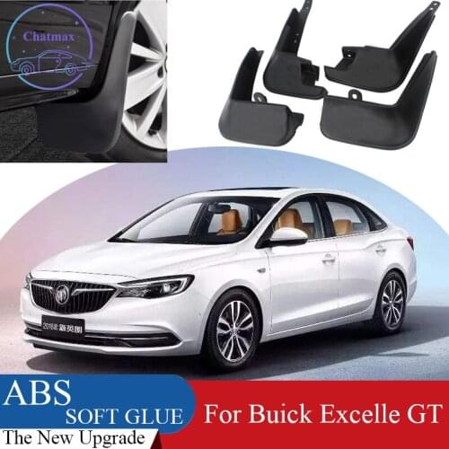 4pcs ABS Front & Rear Fender Protector For Buick Excelle GT/XT 2009-2021 Car Mud Flaps Splash Guard Mudguard Mudflaps