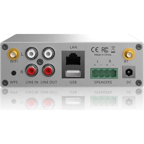 A50 Home audio receiver device wifi multiroom Airply dlna connect Qplay power amplifier