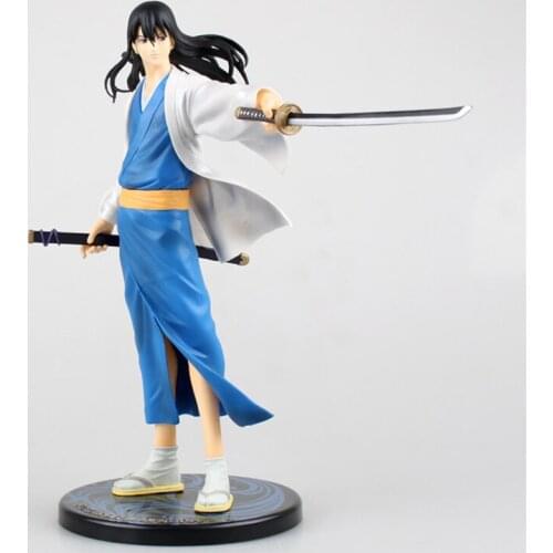 Anime Gintama Silver Soul G.E.M Katsura Kotarou PVC Action Figure Collectible Model Toys Doll 21cm