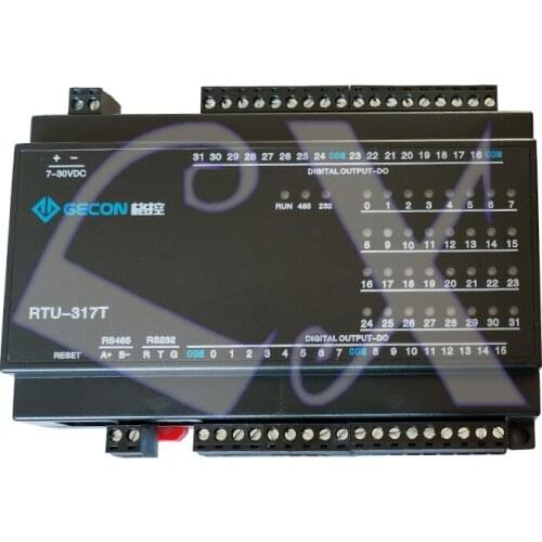 Freeshipping 32-channel DO NPN Transistor 100mA output per channel DO RS485 RS232 Modbus RTU Module