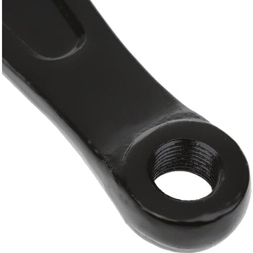 170mm Black Steel Iron Left Hand Crank Arm For Bicycle / Bike