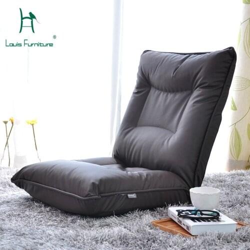 Lazy sofa sofa, single person leisure, small sofa chair, creative tatami, folding bed, back chair, living room