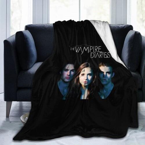 Vampire Diaries bedroom decoration thermal blanket 3D printing blanket air conditioning quilt throwing sheet