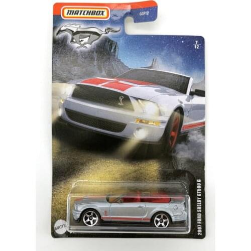 2020 Matchbox 1/64 Car 2007 FORD SHELBY GT500 G Collection Metal Diecast Alloy Model Car Kids Toys Gift