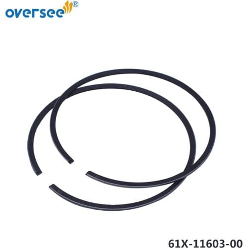 61X-11603 Piston Ring Set 81mm STD For Yamaha Jet Ski Water Waverunner Sj700 Ra700 Ext1100 61X-11603-00