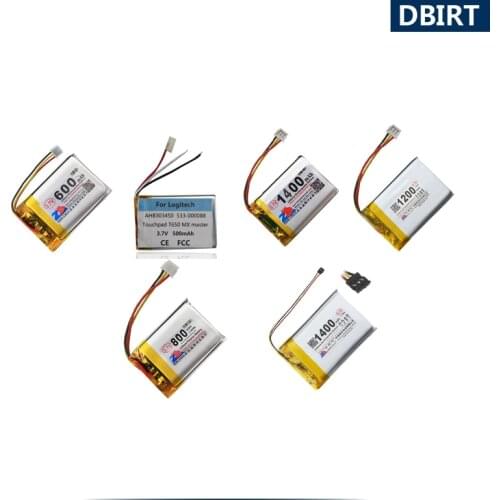 Li-polymer Battery For Logitech Anywhere 2 / 2S, MX Master 2 2s 3 , Ergo , G Series M-RO052 910-004362 910-004374 533-000088