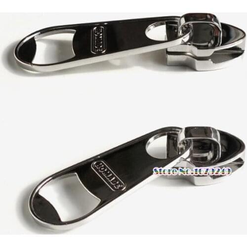 Zipper Style with Magnetic Beer Bottle Opener,Zipper Style Refrigerator Magnet Wine Bar Diagnostic-tool Decoration 100pcs/lot